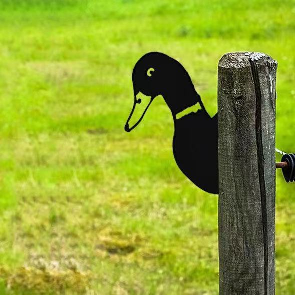 Wanddekoration "Peeking Cow" (schauende Kuh)