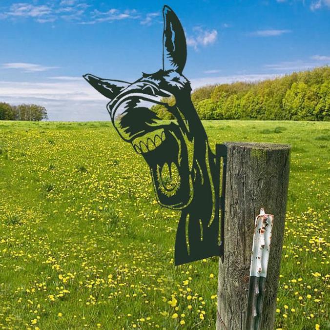 Wanddekoration "Peeking Cow" (schauende Kuh)