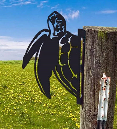 Wanddekoration "Peeking Cow" (schauende Kuh)