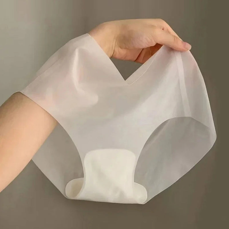 Ultradünnes Eis-Seidenhöschen für Frauen (Dreierpack)
