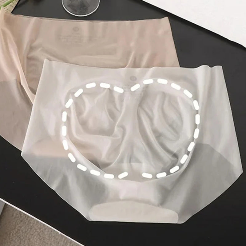 Ultradünnes Eis-Seidenhöschen für Frauen (Dreierpack)
