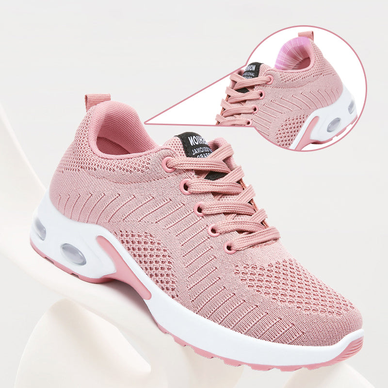 Sportliche Laufschuhe für Frauen mit atmungsaktivem Mesh-Obermaterial