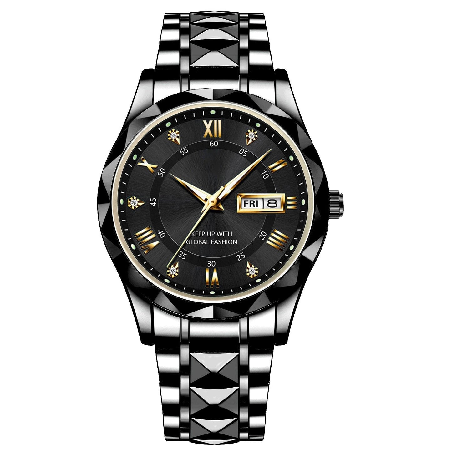 Wasserdicht Luxus Mann Armbanduhr