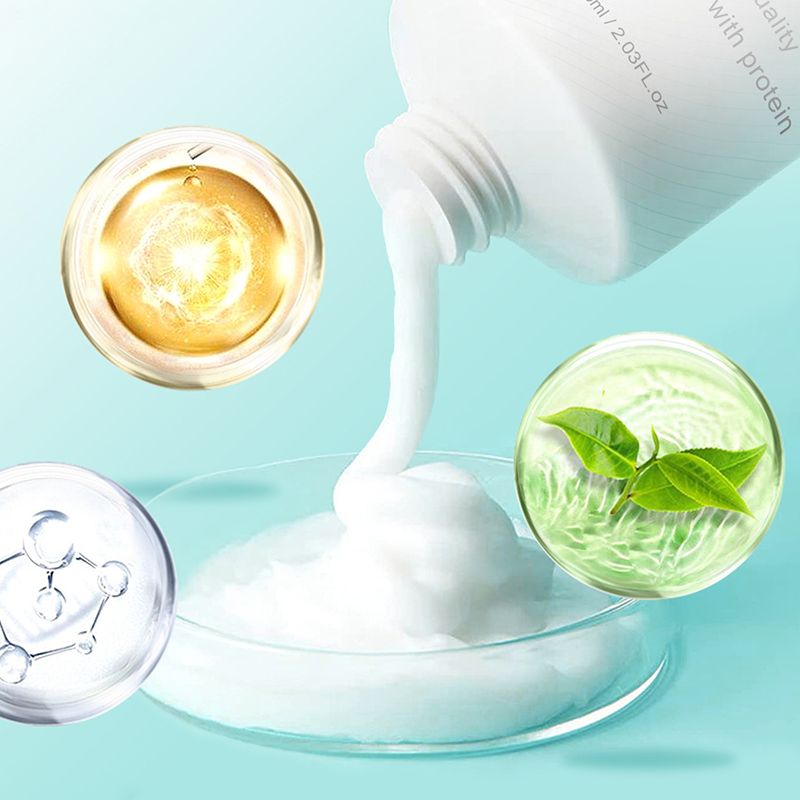 Eiweißkorrektur Haare gerade Creme