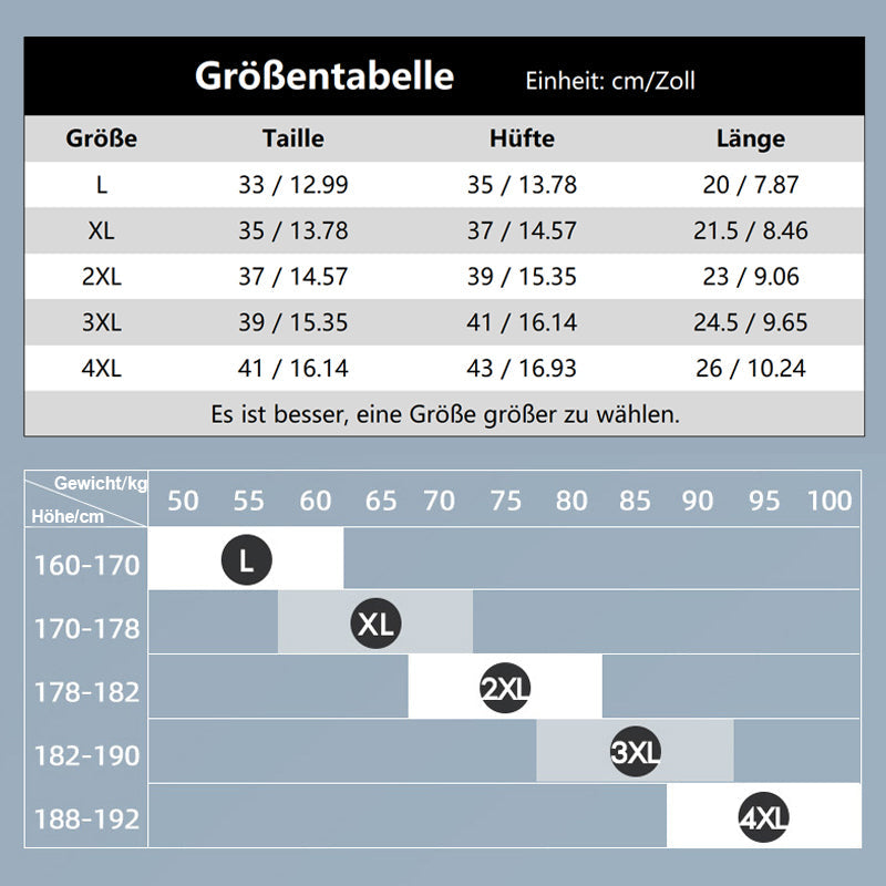 Atmungsaktive Slips für Männer in großen Größen aus Eisseide