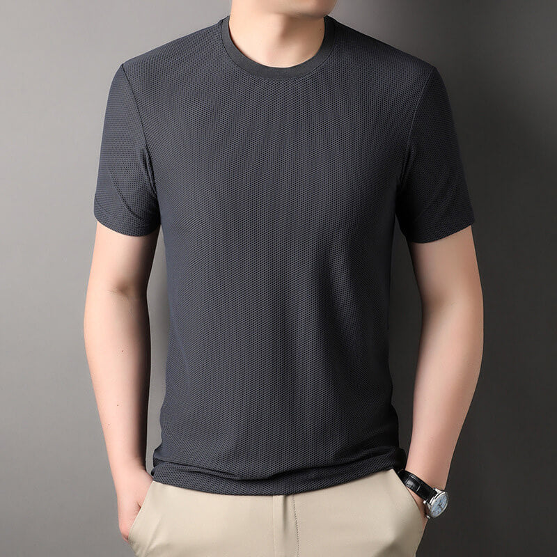 Atmungsaktives Mesh-T-Shirt