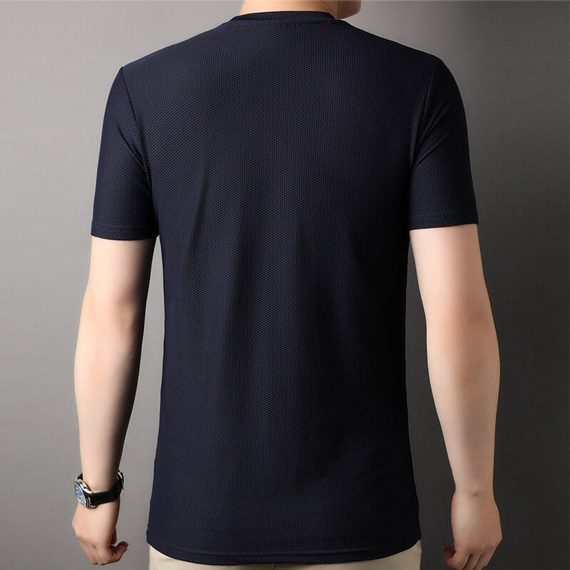 Atmungsaktives Mesh-T-Shirt