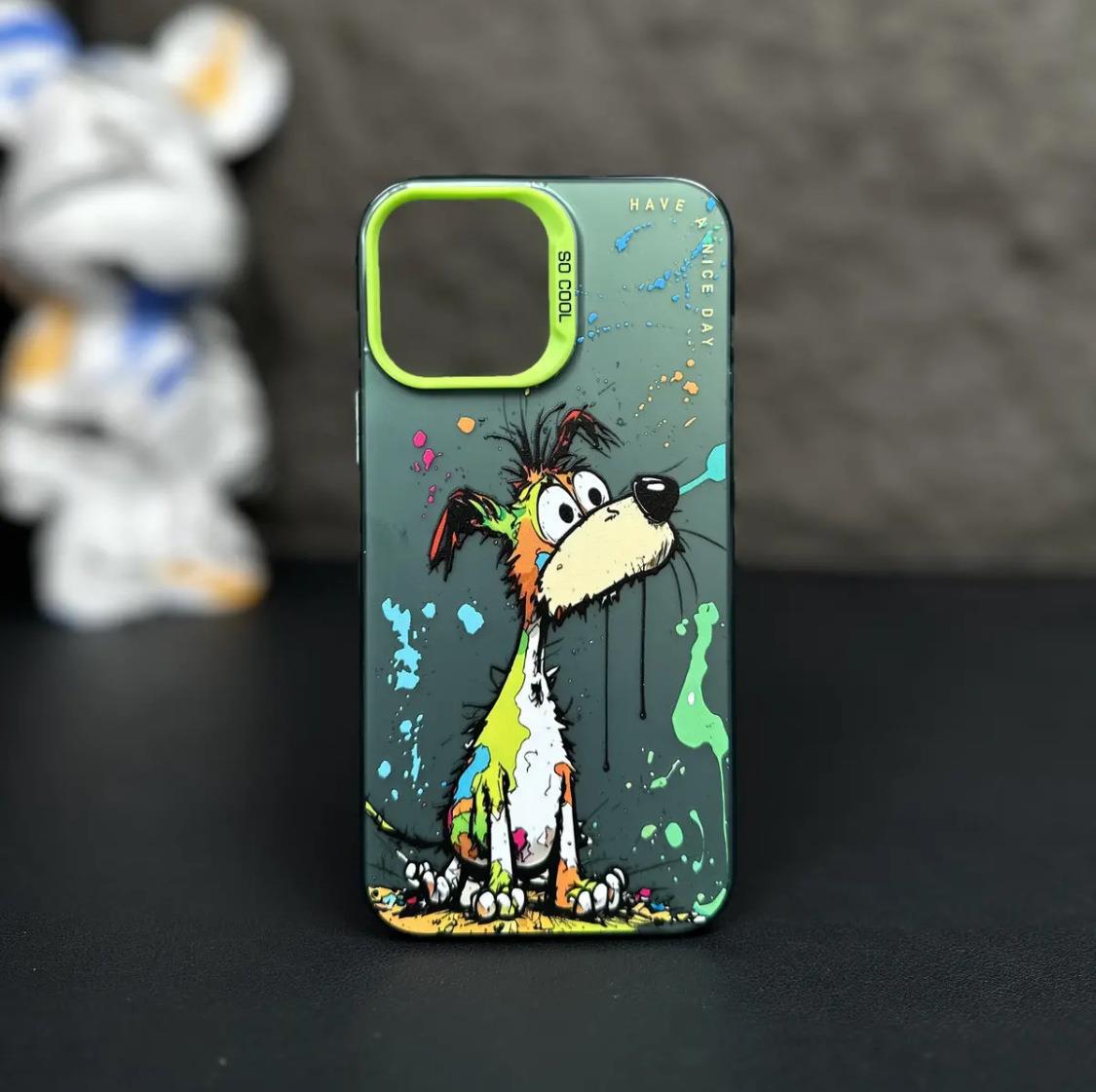 Ölgemälde Welpe Fall für iphone