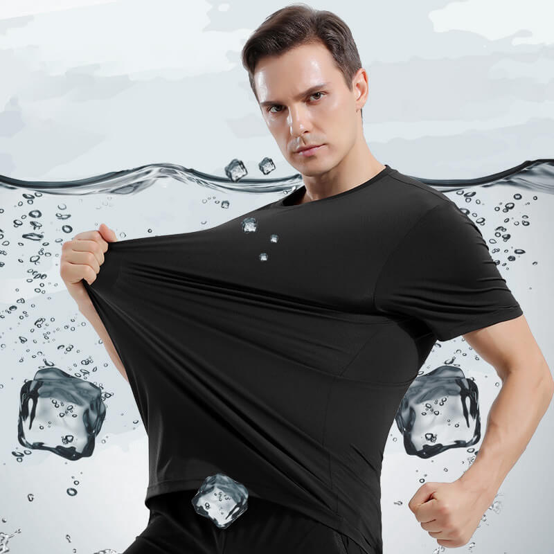 Hochelastisches, lässiges und schnell trocknendes Sport-T-Shirt