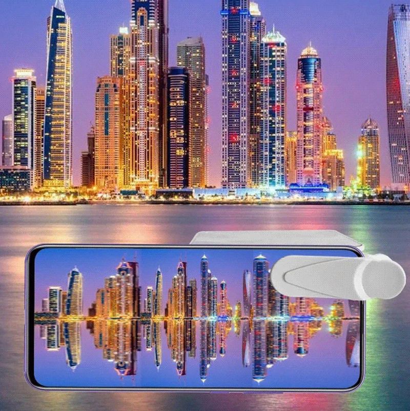 Smartphone Kamera Spiegel Reflexion Clip Kit