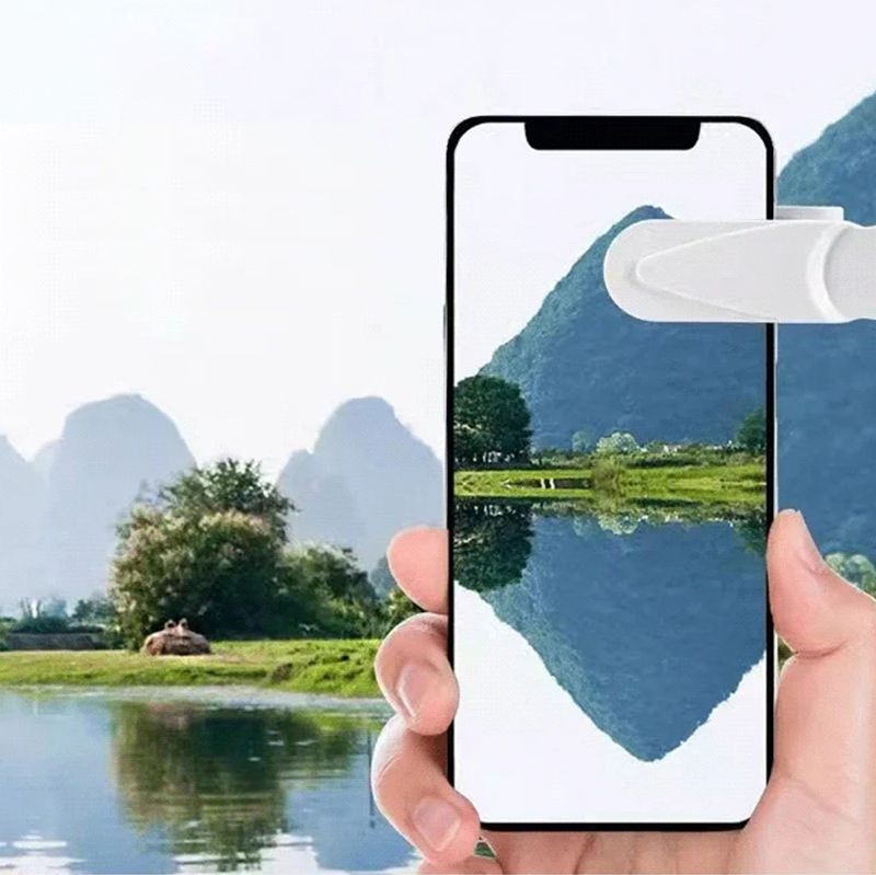 Smartphone Kamera Spiegel Reflexion Clip Kit