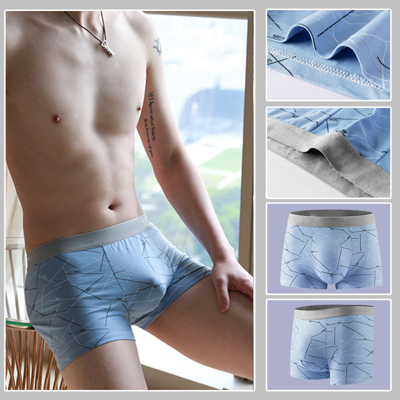 Atmungsaktive Stretch-Boxershorts für Männer