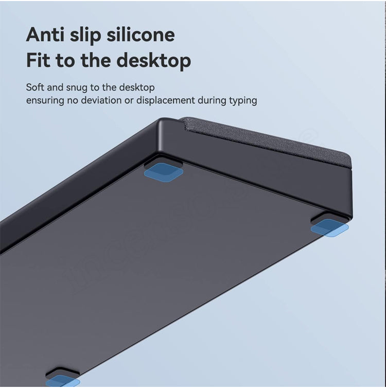 Tastatur Handgelenkstütze Pad Unterstützung mit Desktop-Partition Storage Case