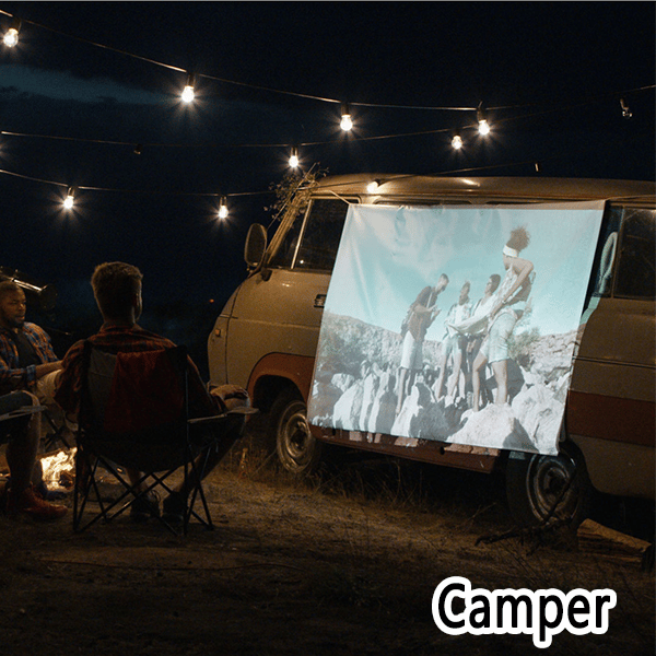 ✨Portabler Projektor 4K Anti-Light Faltwand