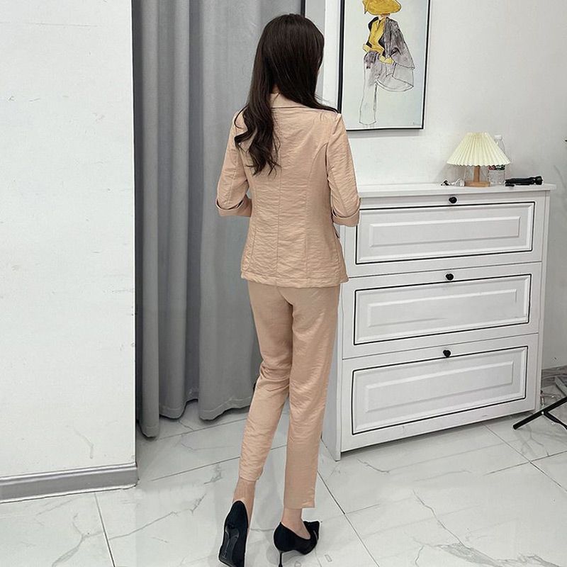 Damenmode-Casual-Business-3-teiliges Set (Blazer + Leibchen + Hose)