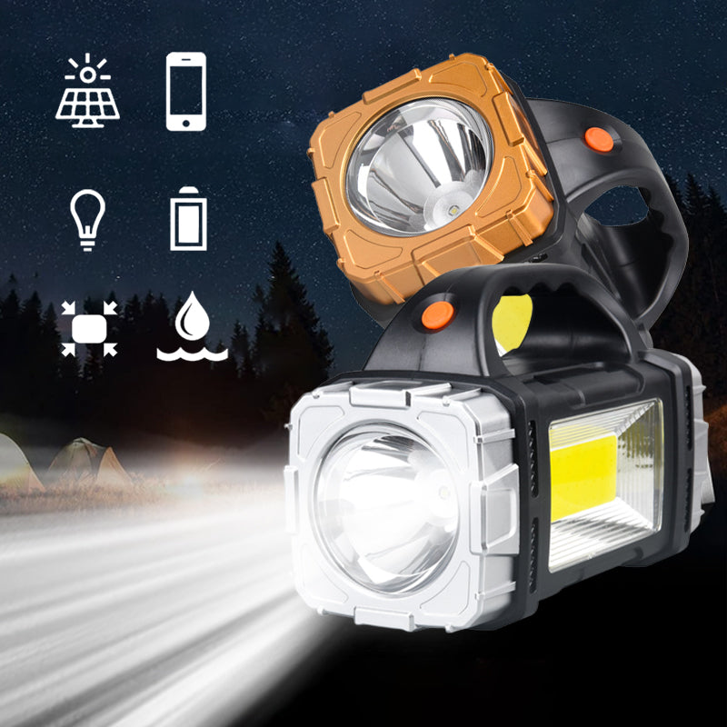 Wiederaufladbare tragbare Solar-LED-Außenleuchte