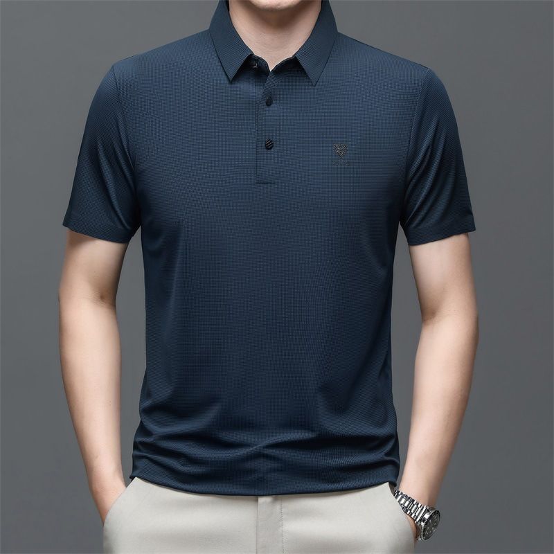 Hochelastisches, atmungsaktives Herren-T-Shirt mit kurzen Ärmeln