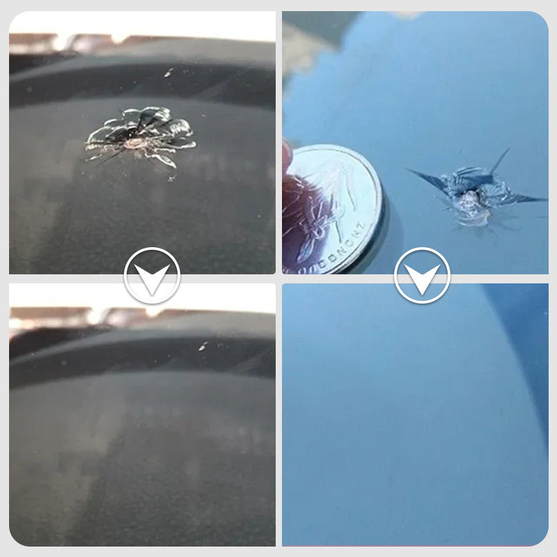 🔥Auto Windschutzscheibe Riss Reparatur Flüssigkeit