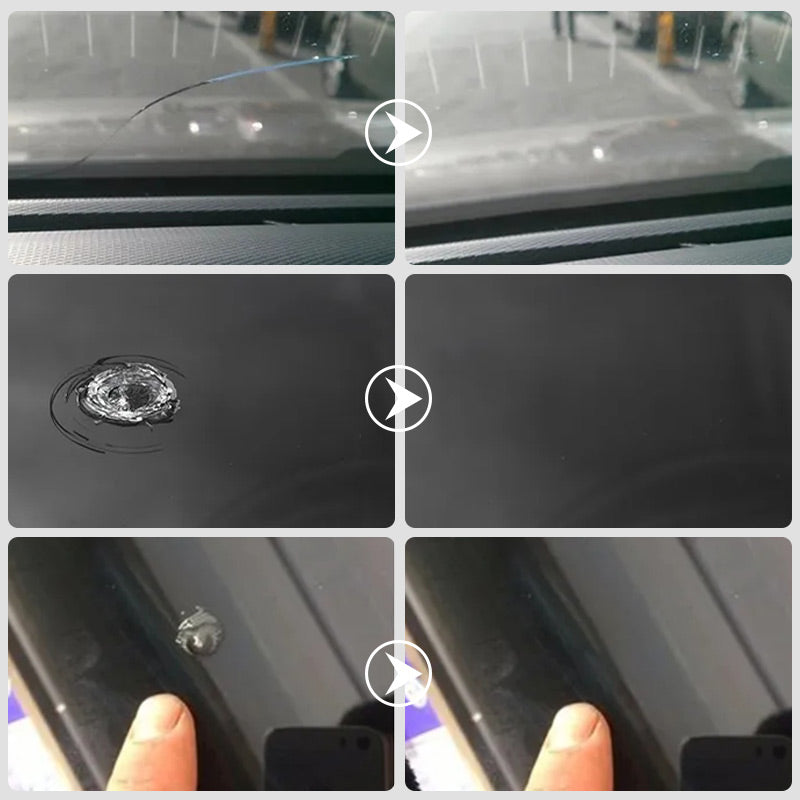 🔥Auto Windschutzscheibe Riss Reparatur Flüssigkeit