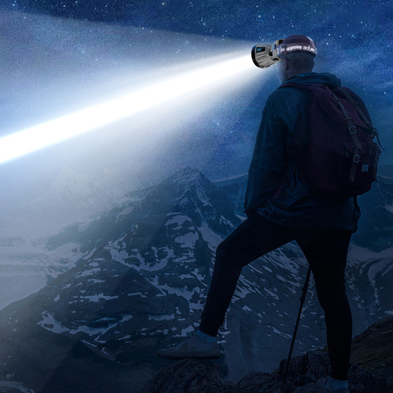 🔥Superhelle wiederaufladbare Hochleistungs-Stirnlampe🔥