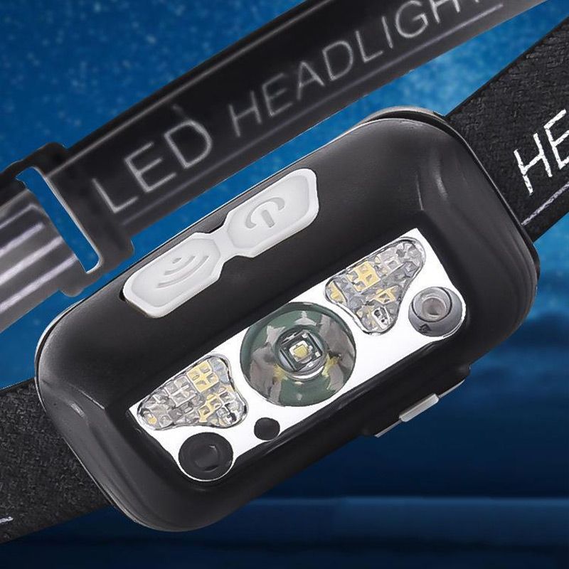 Outdoor-Multifunktions-Sensor-LED-Stirnlampe