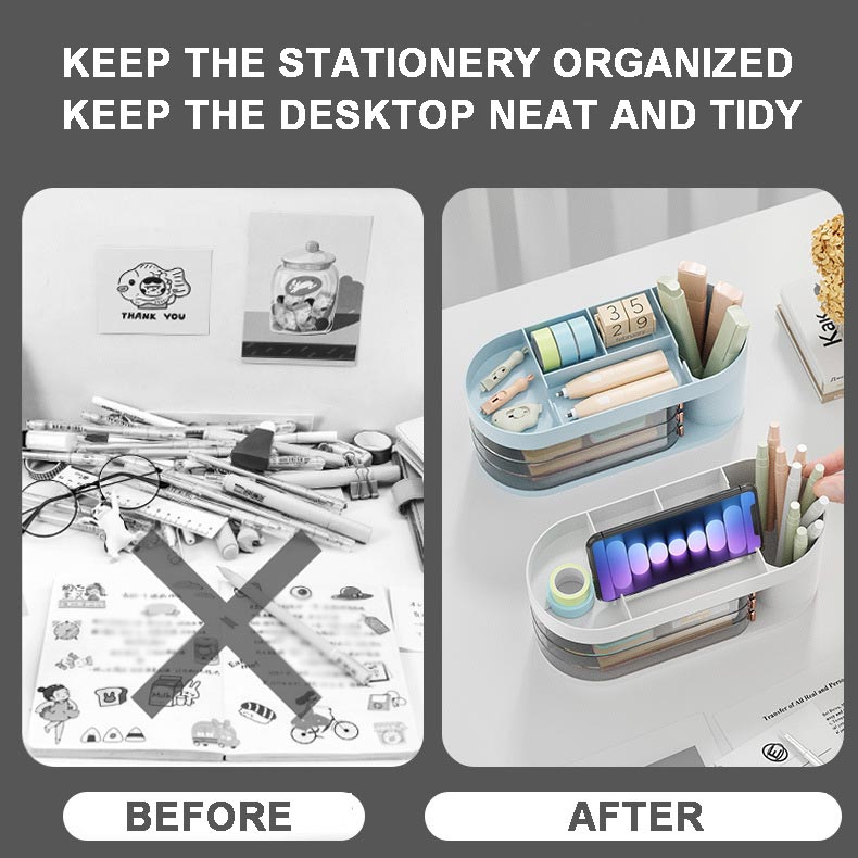 Rotary Drawer Desktop Organizer