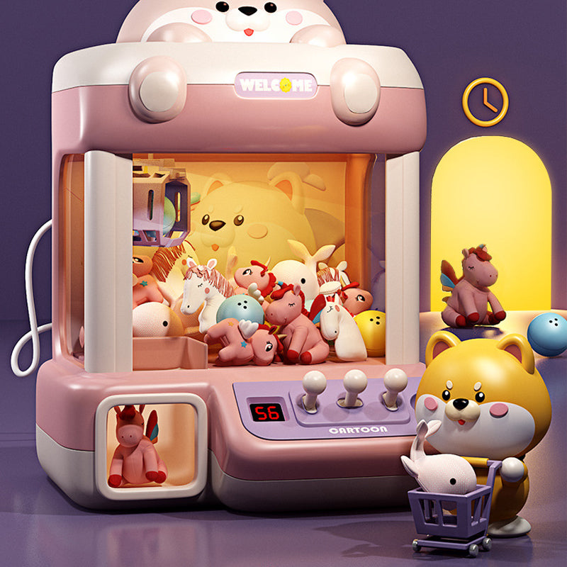 🎅 Weihnachtsausverkauf🎅Ideales Geschenk - Greifautomat für Kinder mit LED-Licht und Geräusch