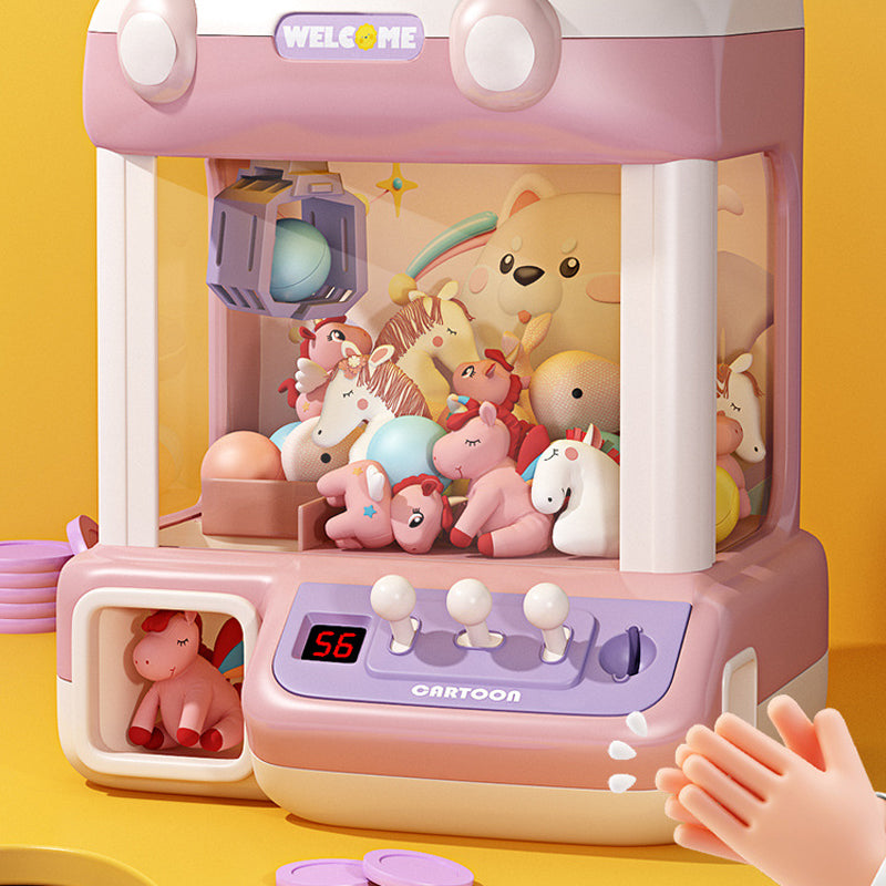 🎅 Weihnachtsausverkauf🎅Ideales Geschenk - Greifautomat für Kinder mit LED-Licht und Geräusch