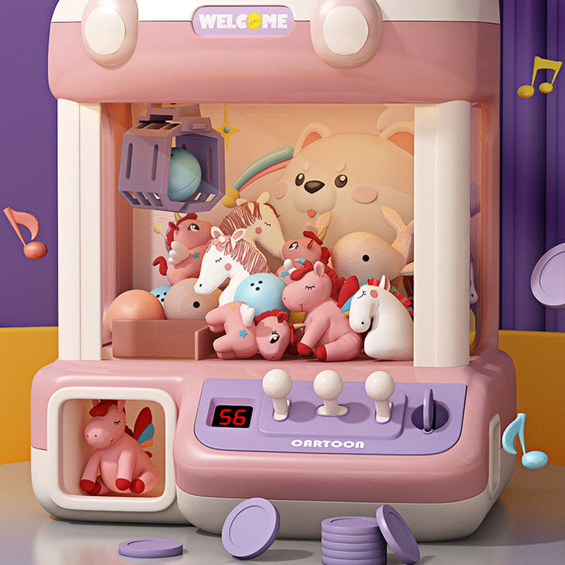 🎅 Weihnachtsausverkauf🎅Ideales Geschenk - Greifautomat für Kinder mit LED-Licht und Geräusch