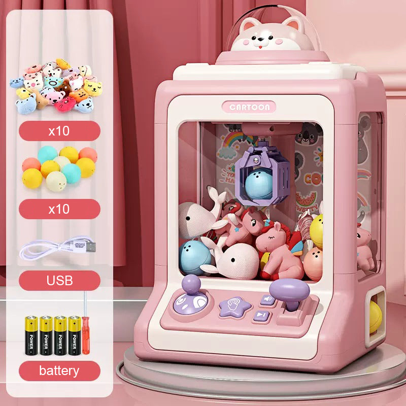 🎅 Weihnachtsausverkauf🎅Ideales Geschenk - Greifautomat für Kinder mit LED-Licht und Geräusch