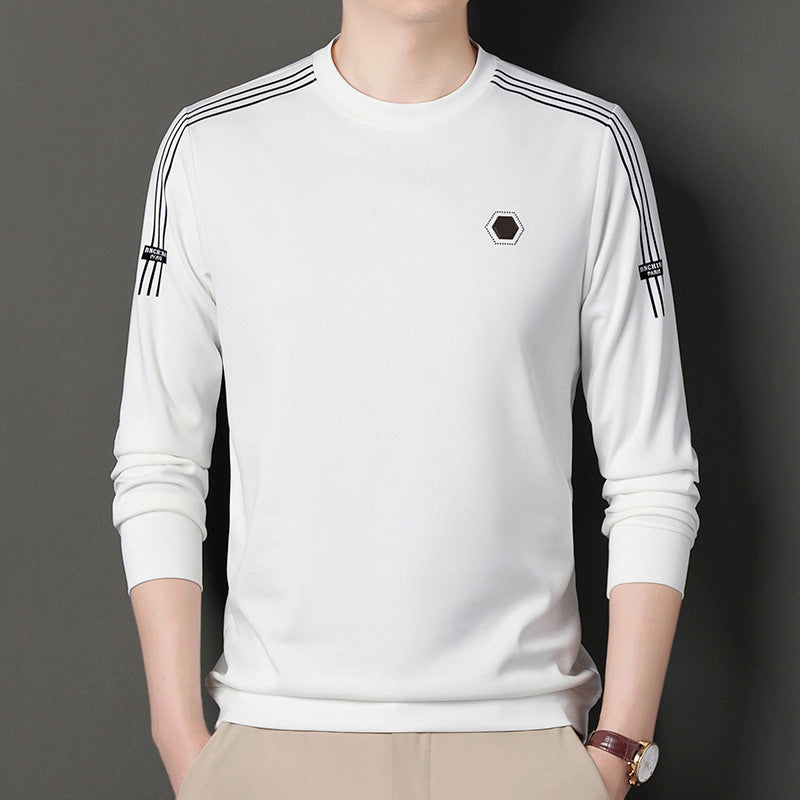 Neu Herren Sweatshirt mit Rundhalsausschnitt Herbst 2023