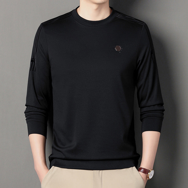 Neu Herren Sweatshirt mit Rundhalsausschnitt Herbst 2023