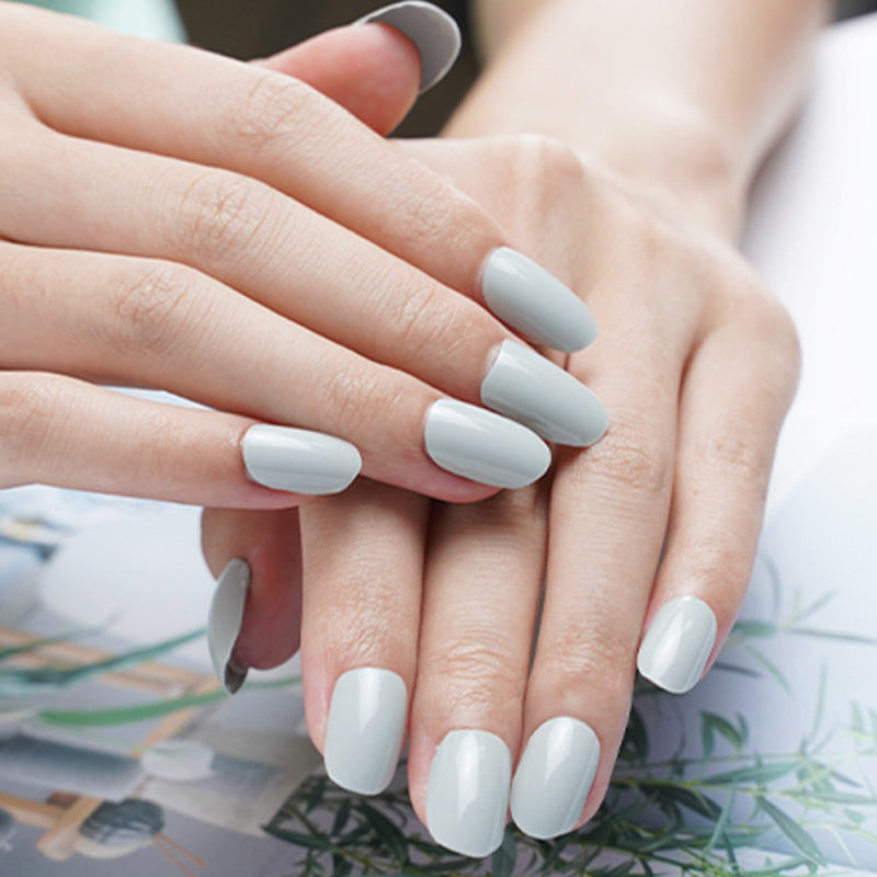 Halbgehärtete Gel-Nagelaufkleber
