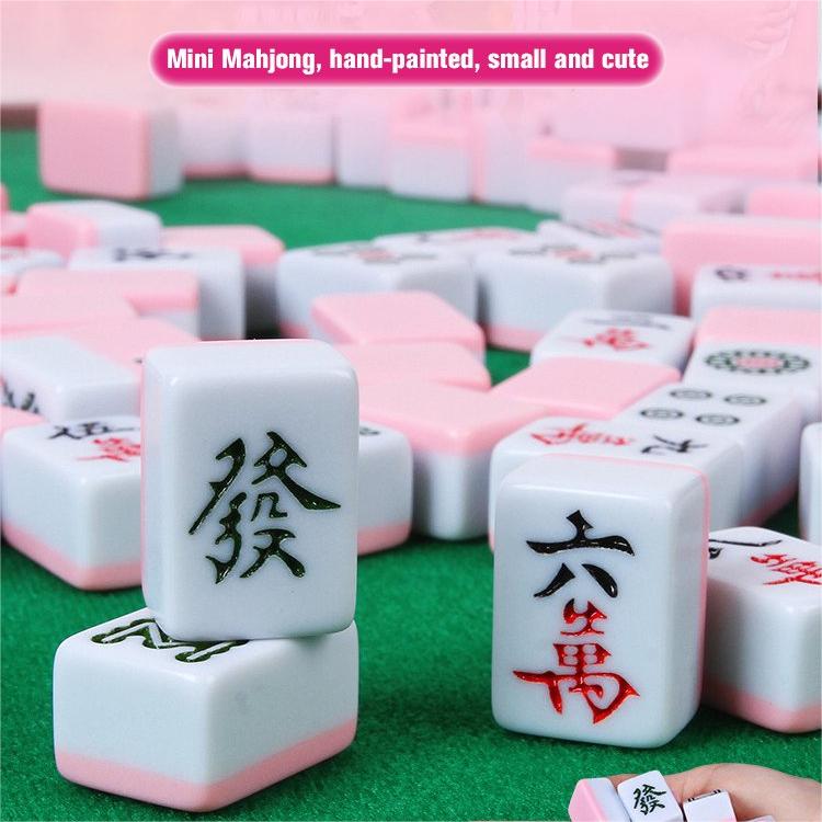 24mm Mini-Mahjong-Spielstein-Set