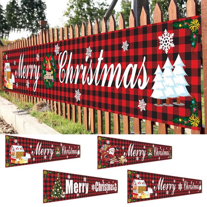 🎁 2023-Weihnachtsverkauf 🎁 Banner im Freien ziehen