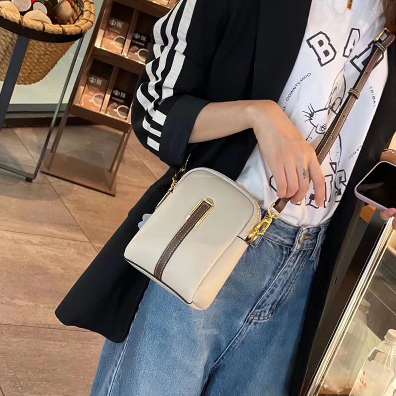 Leichte Mini-Crossbody-Schulter-Telefontasche- 50 % Weihnachtsrabatt