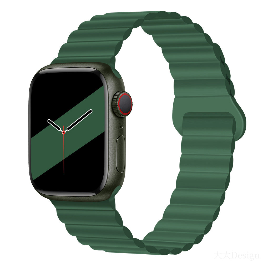 Anwendbar für Apple iwatch( Alle Serien) Zweiseitiges Magnetarmband