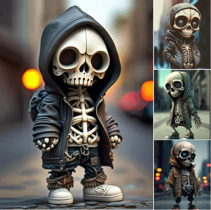 Das beste Geschenk für Sie 🥰Coole Skelett-Figuren