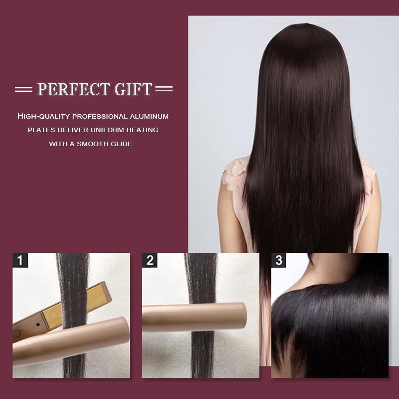 Glätteisen Locken und Glätten Haarglätter