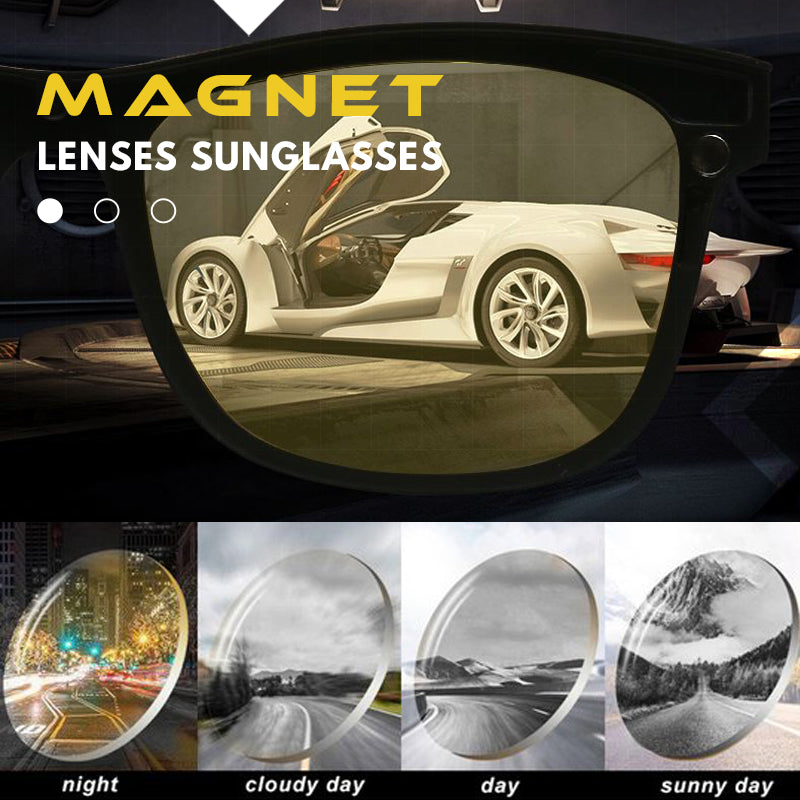 ✨Beschränktes Angebot✨ Auswechselbare Gläser 6 -in -1 Sonnenbrillen-Set