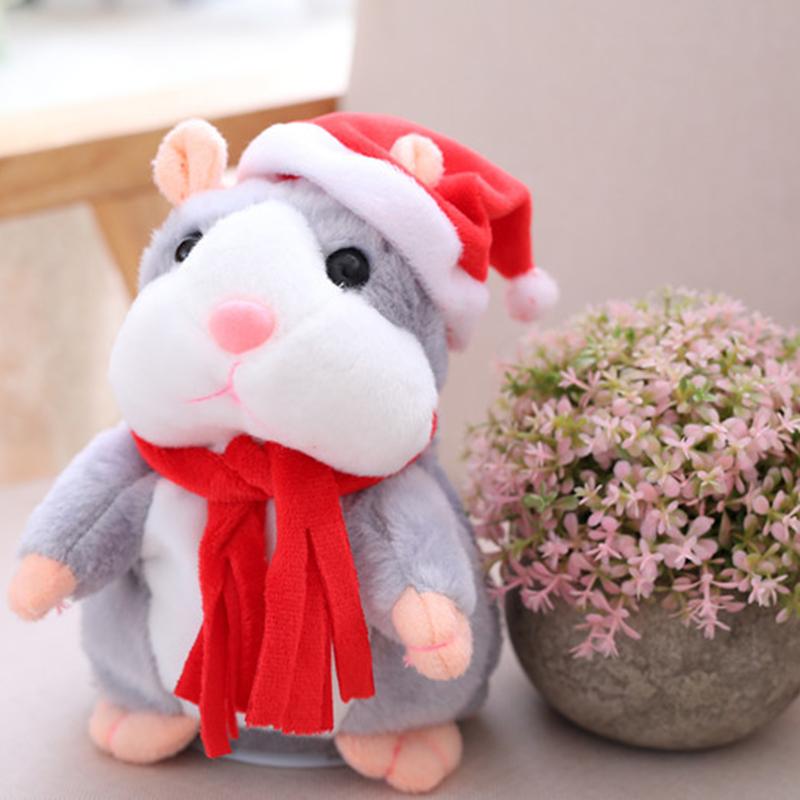 Liebenswürdiges sprechendes Hamsterspielzeug + Neue Weihnachtsausgabe