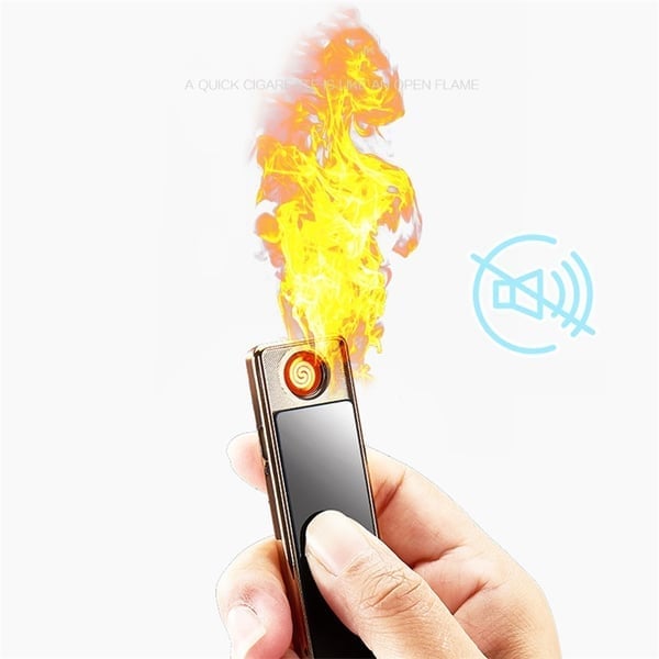 Winddichtes USB-Bogenfeuerzeug - mit exklusiver Geschenkbox