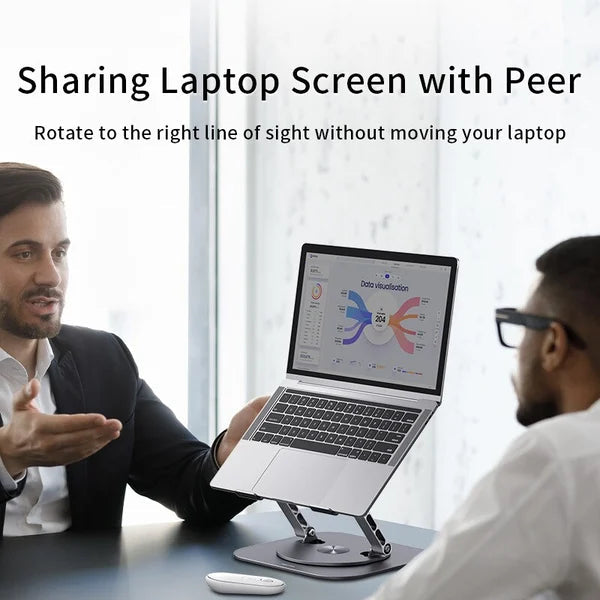 SAVE 49% OFF!!!Laptop-Ständer Aluminium-Legierung drehbare Halterung