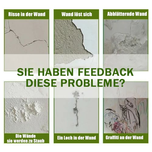 🔥Mehr kaufen und mehr sparen🔥👉Ungiftig👈Mittel zum Ausbessern von Wänden -49% Rabatt❤️