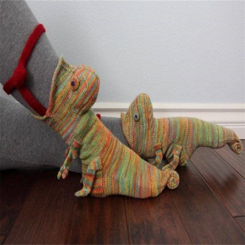 Süße Gestrickte Tiersocken * 1 Paar