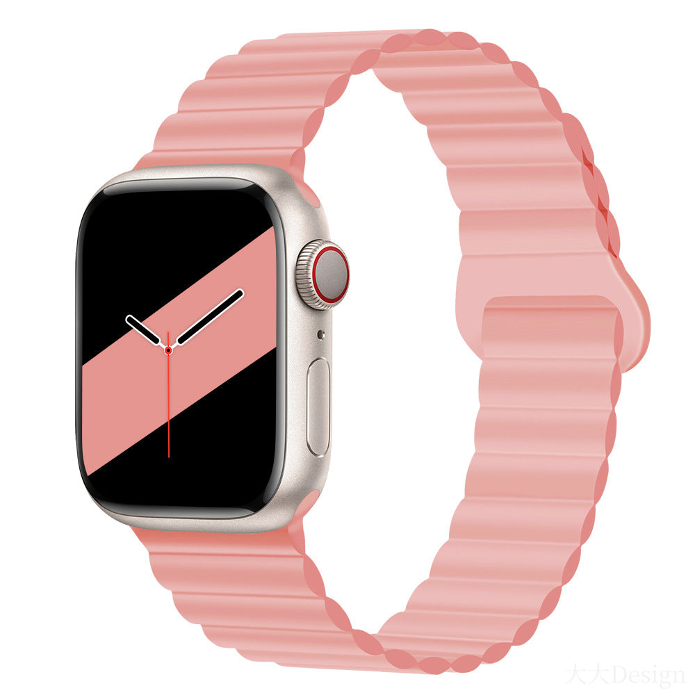 Anwendbar für Apple iwatch( Alle Serien) Zweiseitiges Magnetarmband