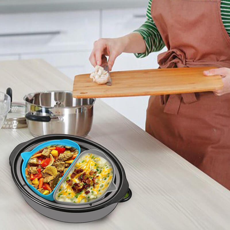 Silikon Slow Cooker Liner Wiederverwendbar & Auslaufsicher Silikon