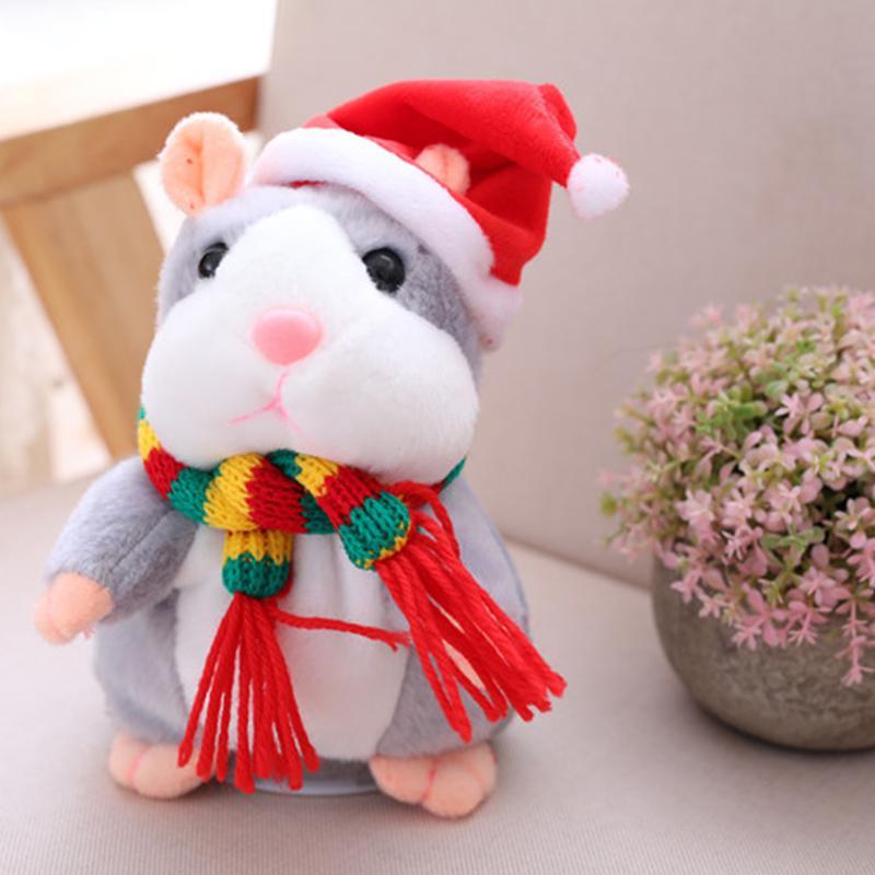 Liebenswürdiges sprechendes Hamsterspielzeug + Neue Weihnachtsausgabe