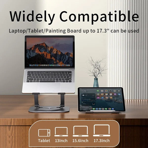 SAVE 49% OFF!!!Laptop-Ständer Aluminium-Legierung drehbare Halterung