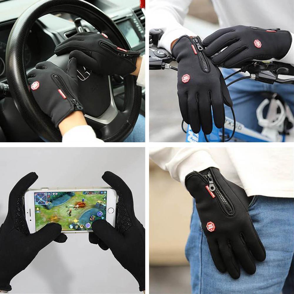 🎅Weihnachtsaktion🎄Premiume warme winddichte wasserdichte Touchscreen Handschuhe Unisex